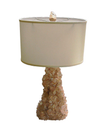 Desert Red Rock Crystal Lamp